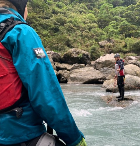 River tracing at Wanli river