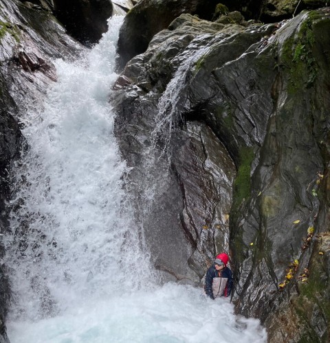 River tracing at Nan creek