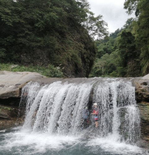 River tracing at Wenshui river