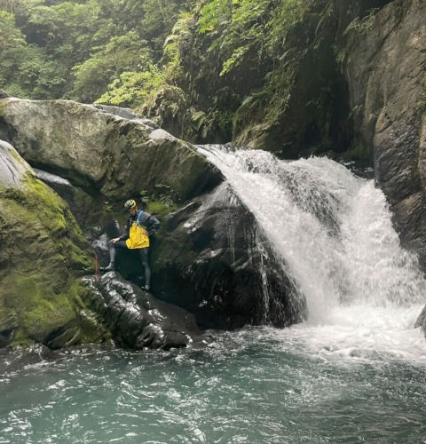 River tracing at Yebakan creek