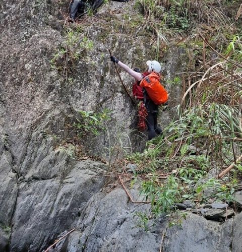 River tracing at Taiyao creek