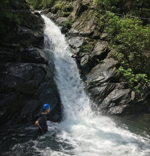 River tracing at Wan'an river