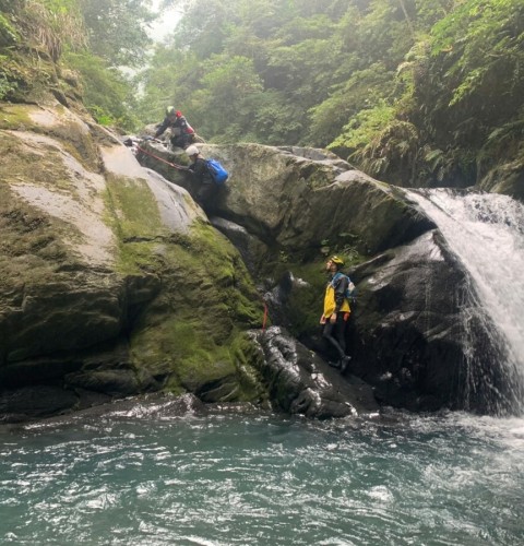 River tracing at Yebakan creek