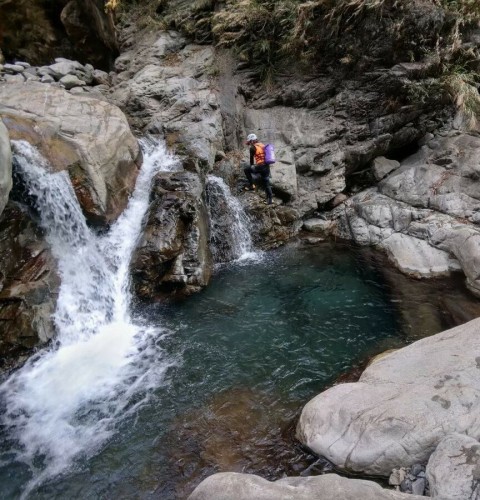 River tracing at Shaolai creek