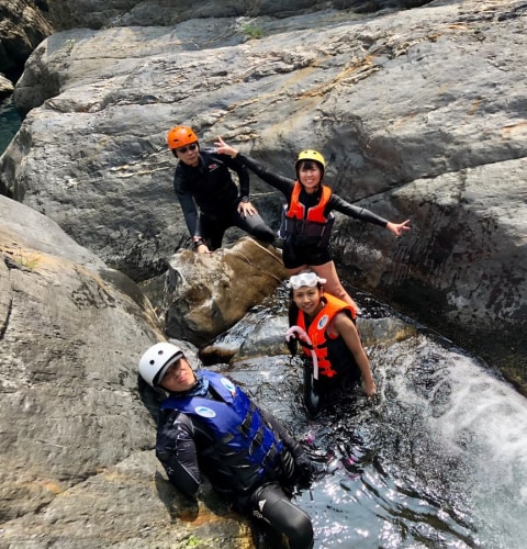River tracing at Kadijiyang river