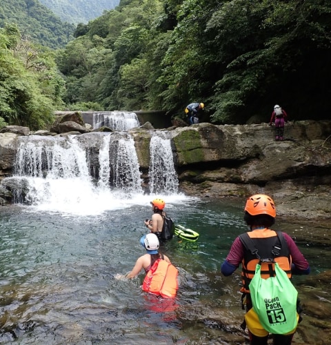 River tracing at Meilun river