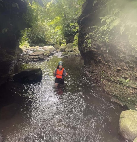 River tracing at Mǎ sù xī