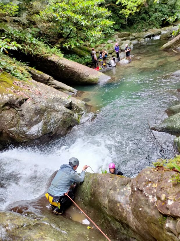 River tracing at Bihu river in Taipei - photo 2