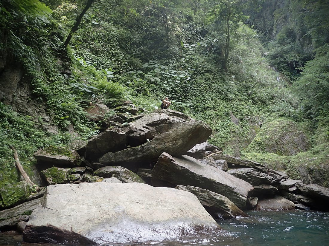 River tracing at Lupi river in Yilan - photo 7