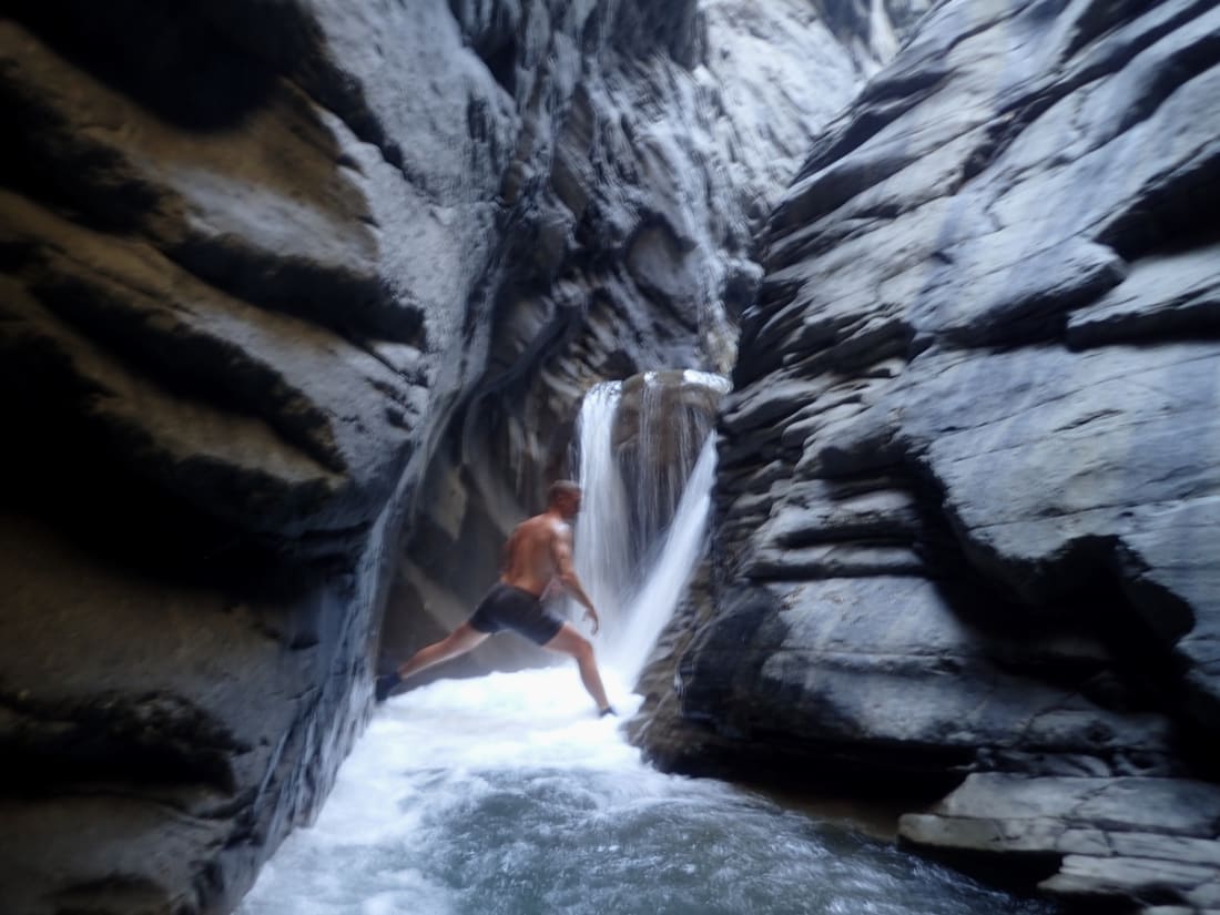 River tracing at Hot spring river in Pingtung - photo 1