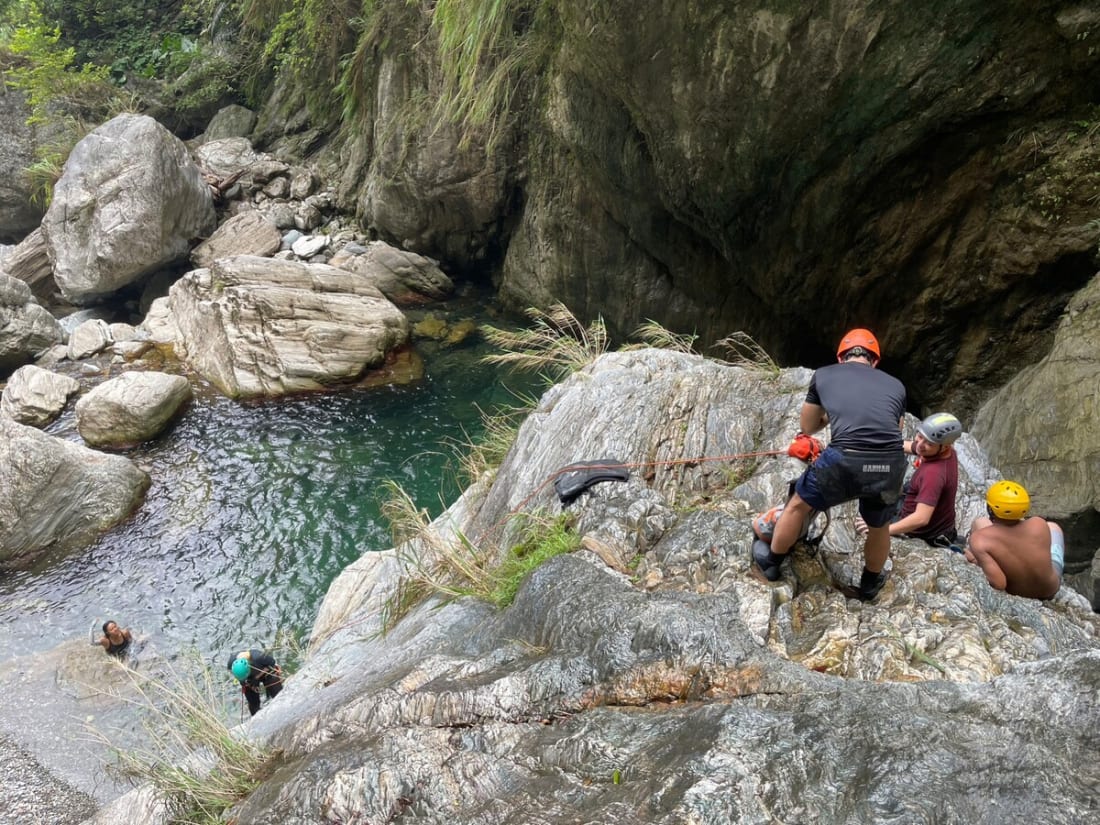 River tracing at Sanzhan river in Hualien - photo 5