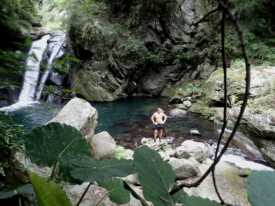 River tracing at Bǎo lǐ kǔ xī in Taoyuan - photo 14
