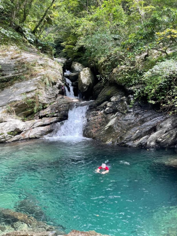 River tracing at Aohua river in Yilan - photo 12
