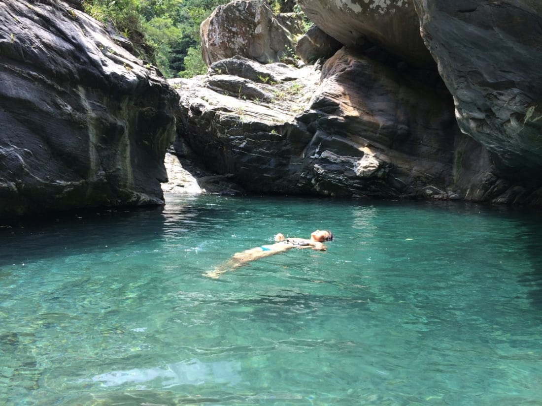 River tracing at Sangshu river in Taitung - photo 5