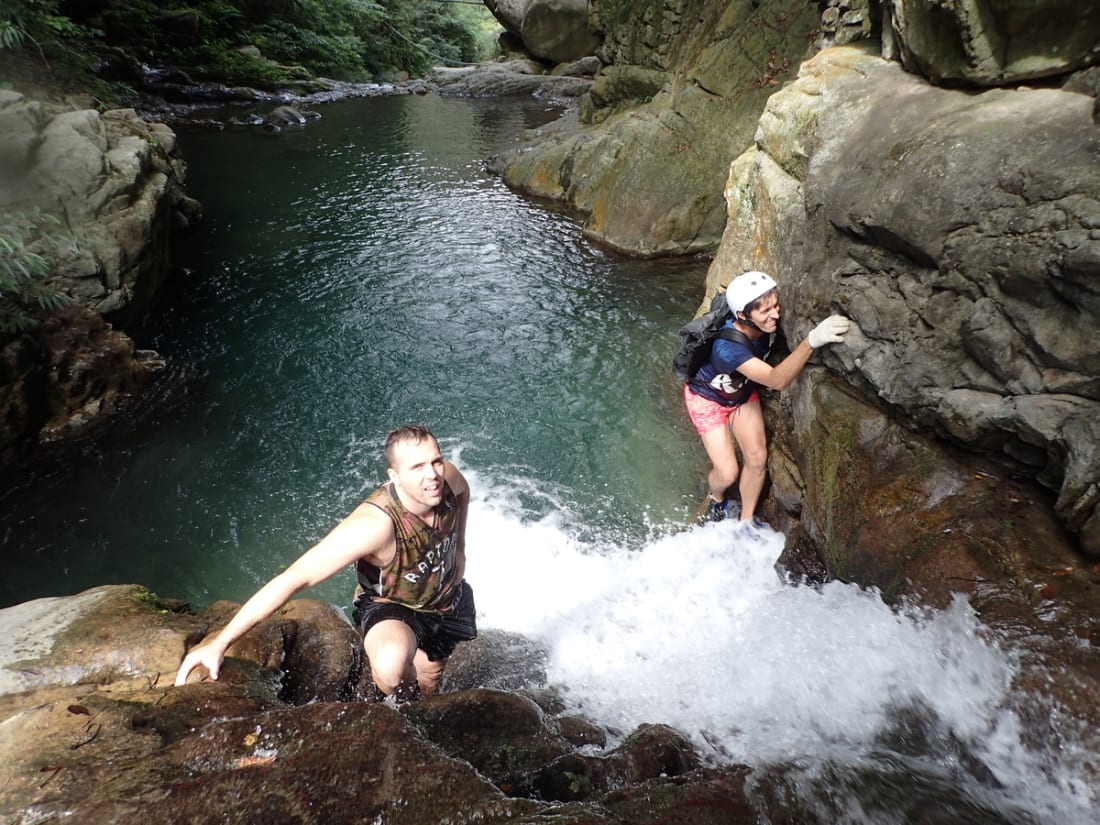River tracing at Dabicuo in Miaoli - photo 9