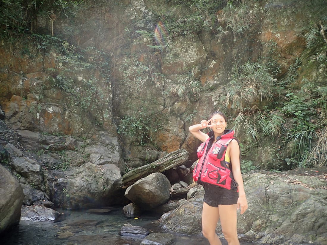 River tracing at Lupi river in Yilan - photo 11