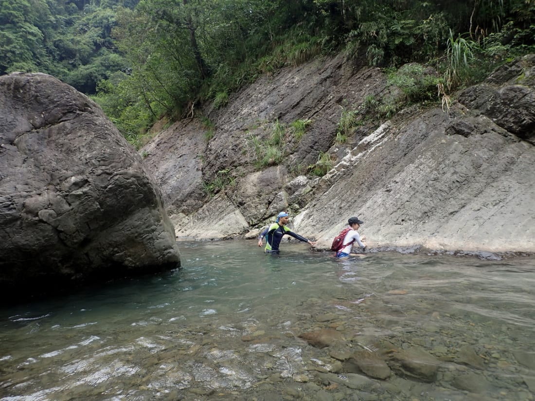 River tracing at Jiajiuliao river in Taipei - photo 13