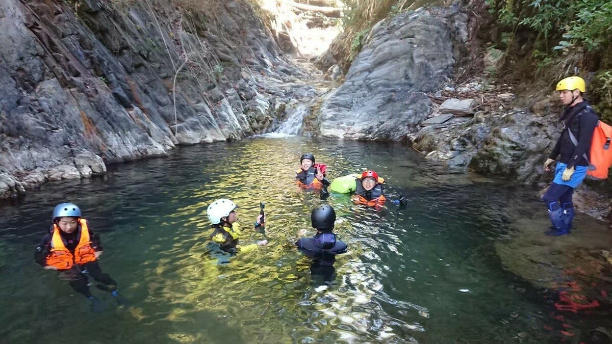 River tracing at Tailuwan creek in Nantou - photo 4
