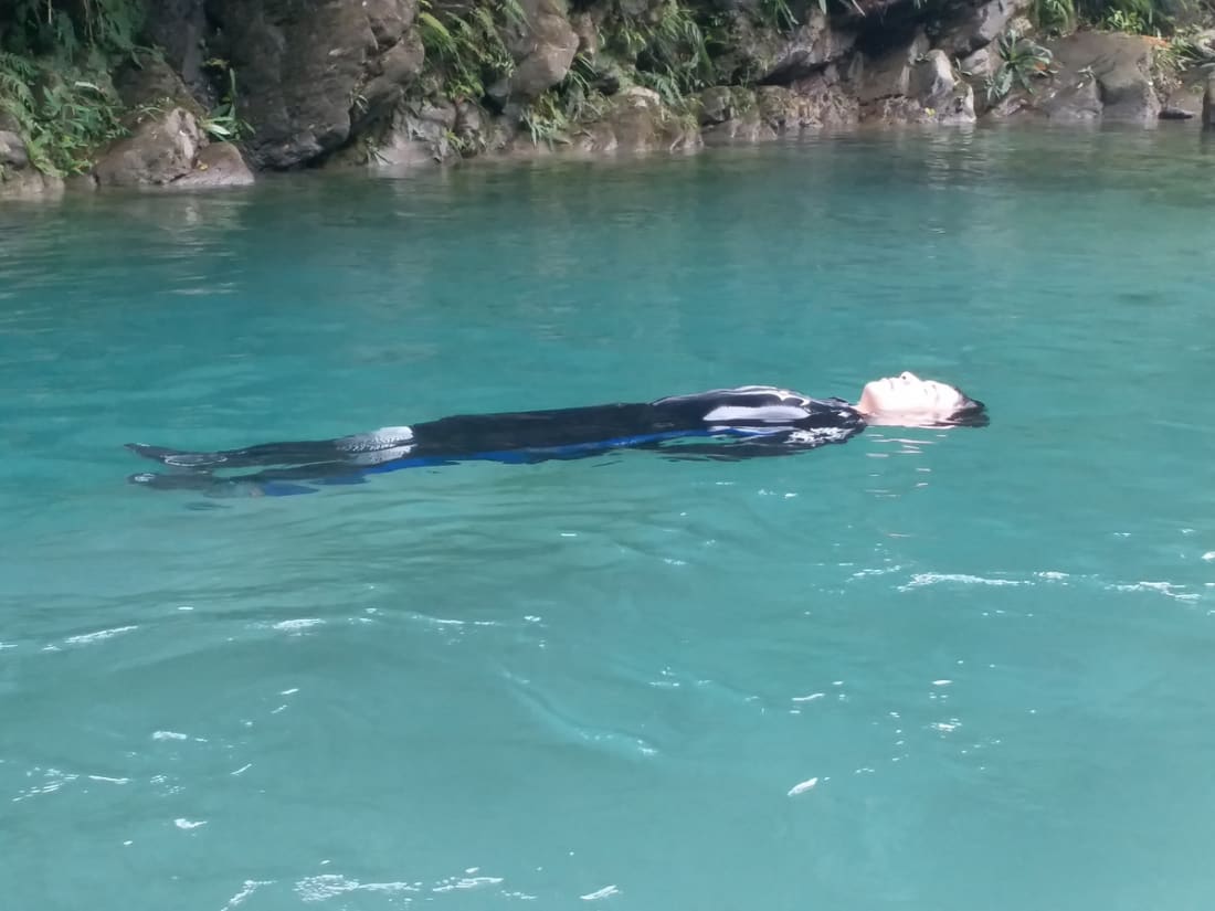 River tracing at Mugua river in Hualien - photo 7