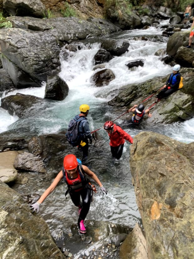 River tracing at Maibalai river in Hsinchu - photo 9