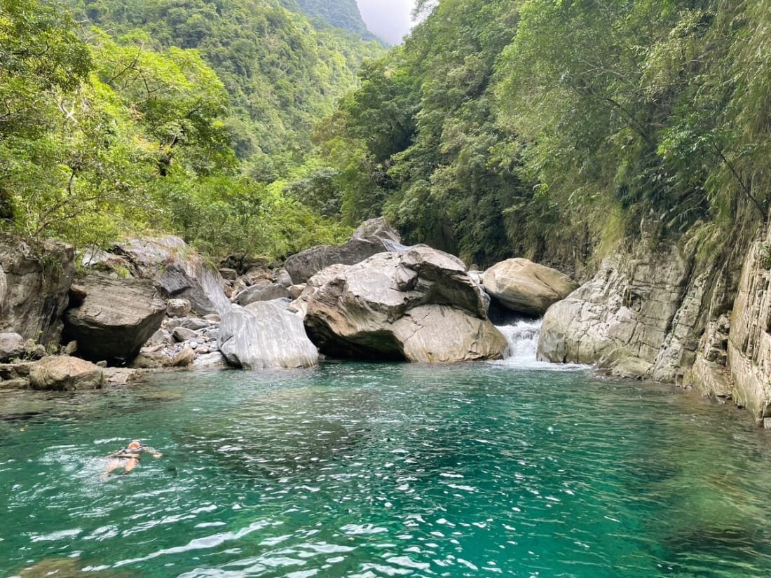 River tracing at Sanzhan river in Hualien - photo 8