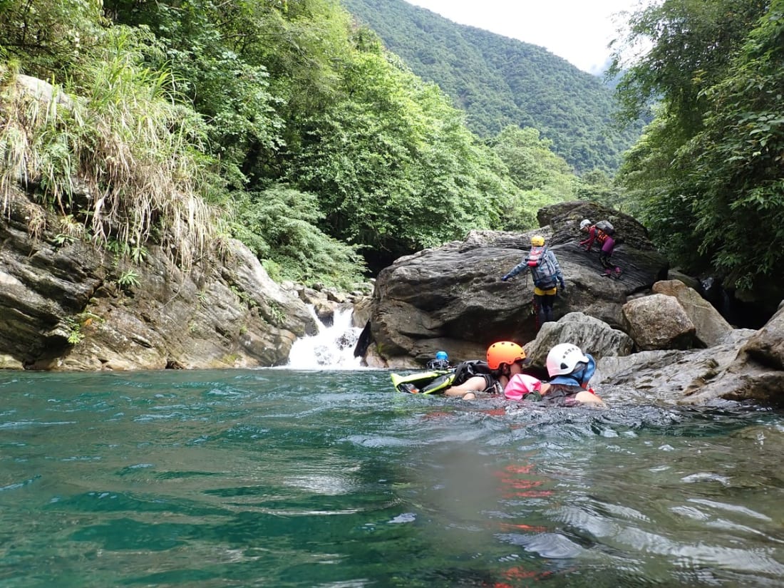 River tracing at Meilun river in Hualien - photo 18