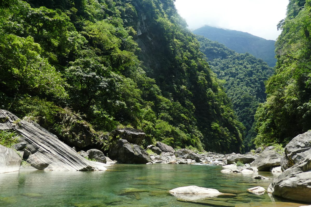 River tracing at Sanzhan river in Hualien - photo 7