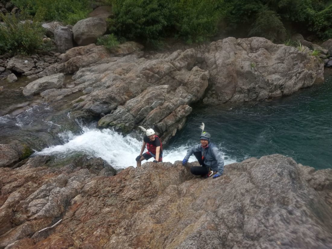 River tracing at Wenshui river in Miaoli - photo 2