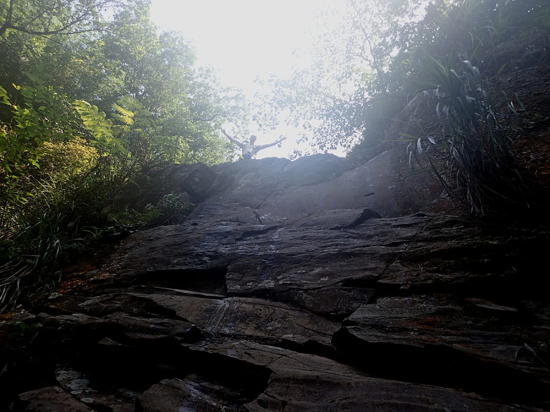 River tracing at  lǎo méi xī in Taipei - photo 4