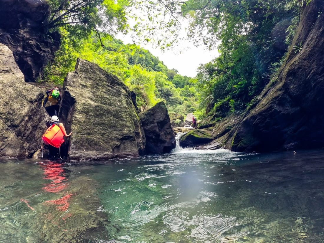 River tracing at Meilun river in Hualien - photo 11