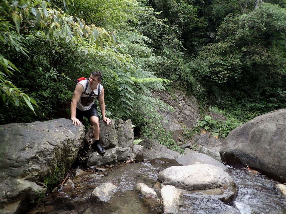 River tracing at Jiajiuliao river in Taipei - photo 16
