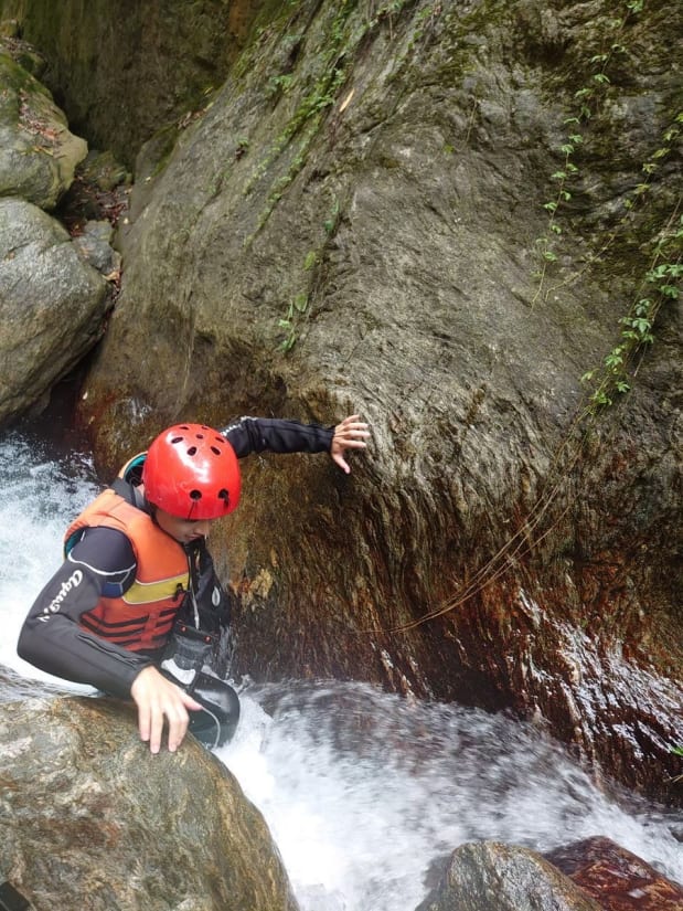 River tracing at Lupi river in Yilan - photo 9