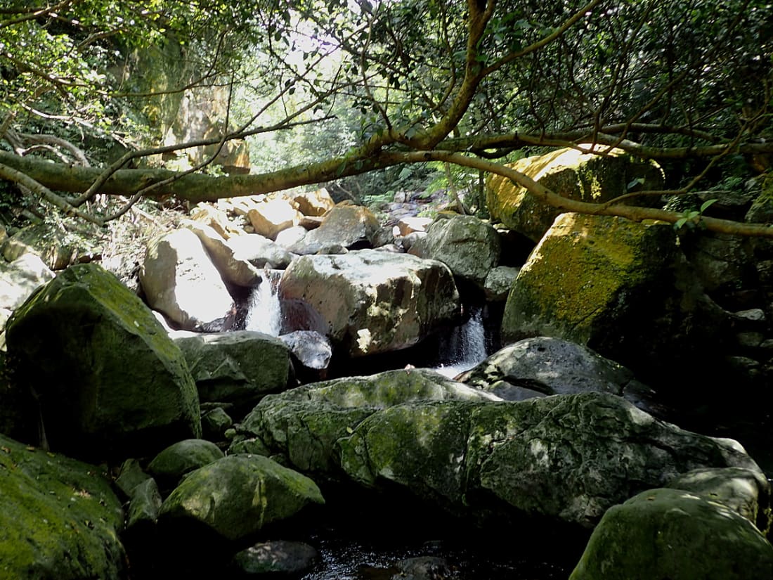 River tracing at  lǎo méi xī in Taipei - photo 10