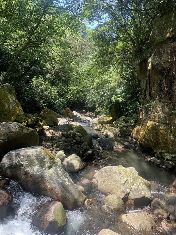 River tracing at  lǎo méi xī in Taipei - photo 21