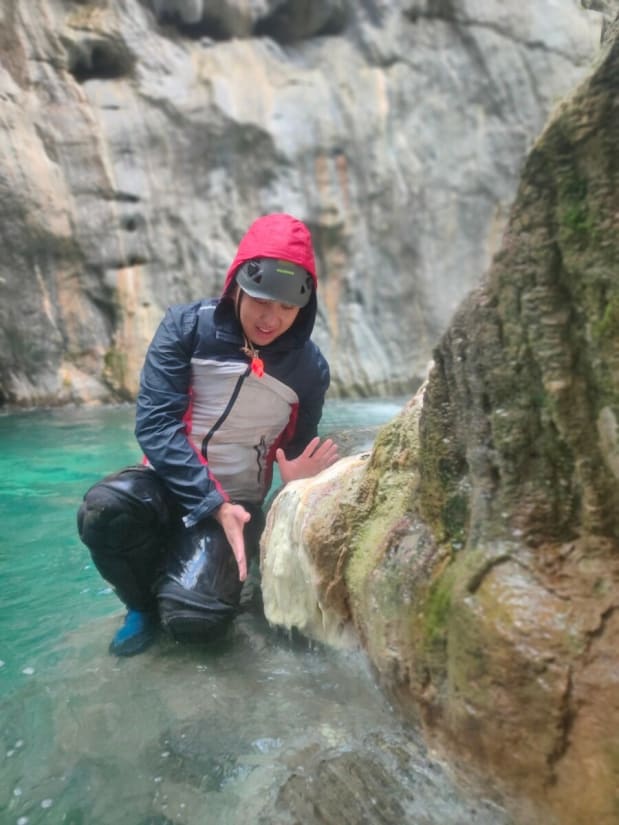 River tracing at Wulakusan creek in Taitung - photo 4