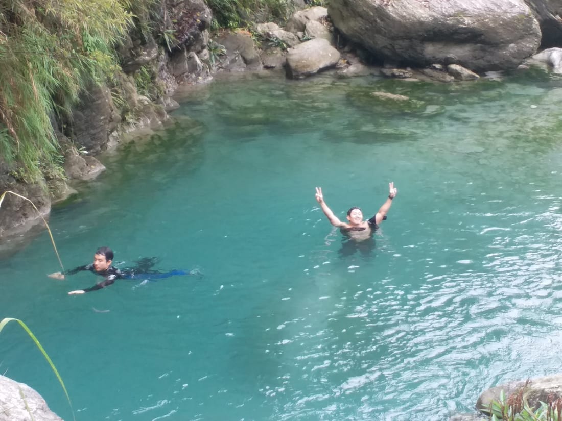 River tracing at Mugua river in Hualien - photo 8