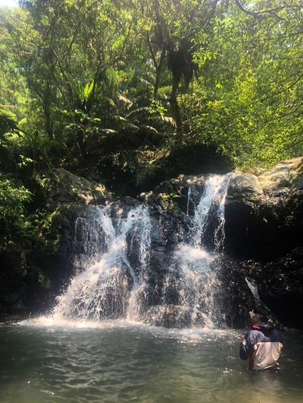 River tracing at Shimen creek in Yilan - photo 2