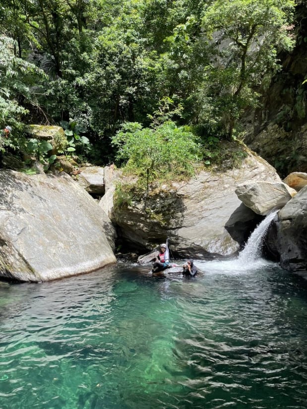 River tracing at Aohua river in Yilan - photo 7