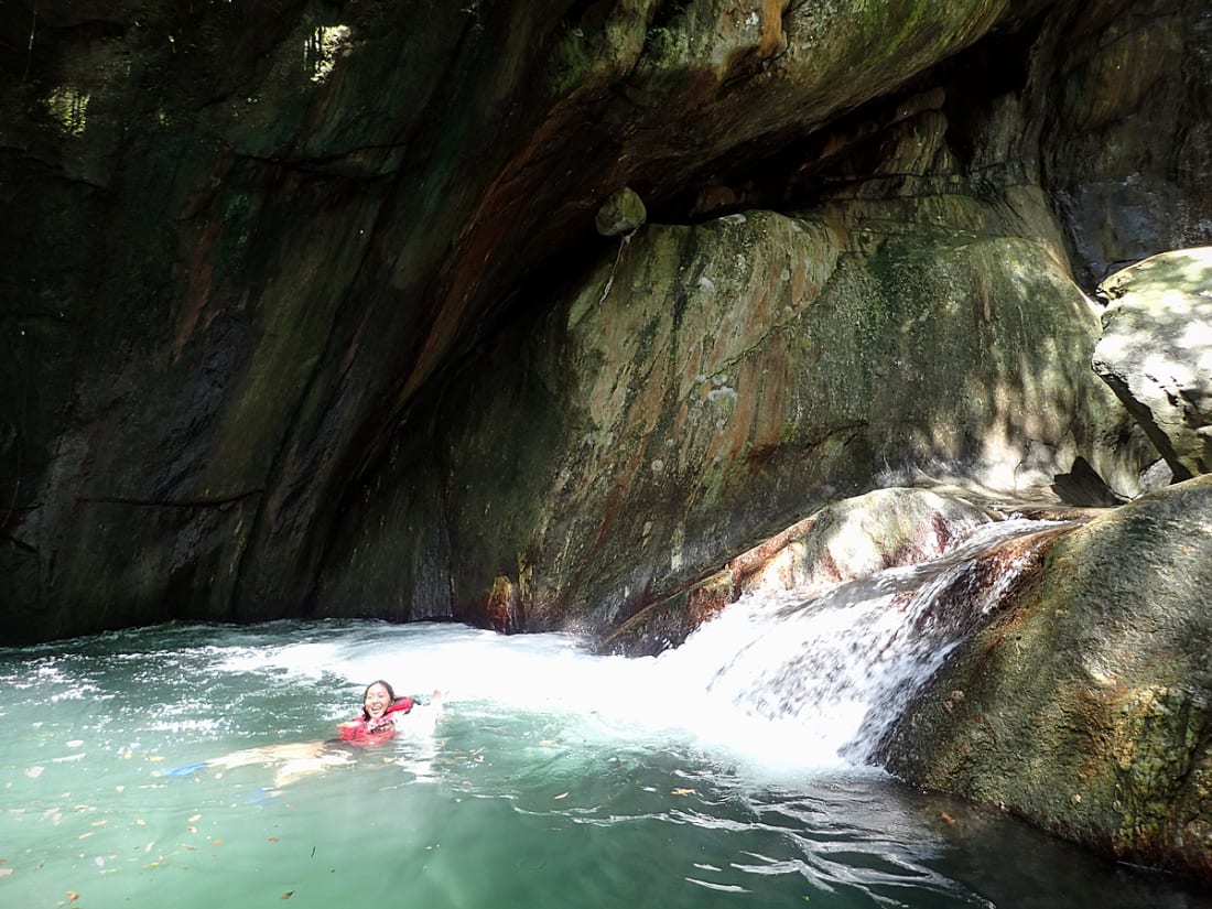 River tracing at Lupi river in Yilan - photo 13