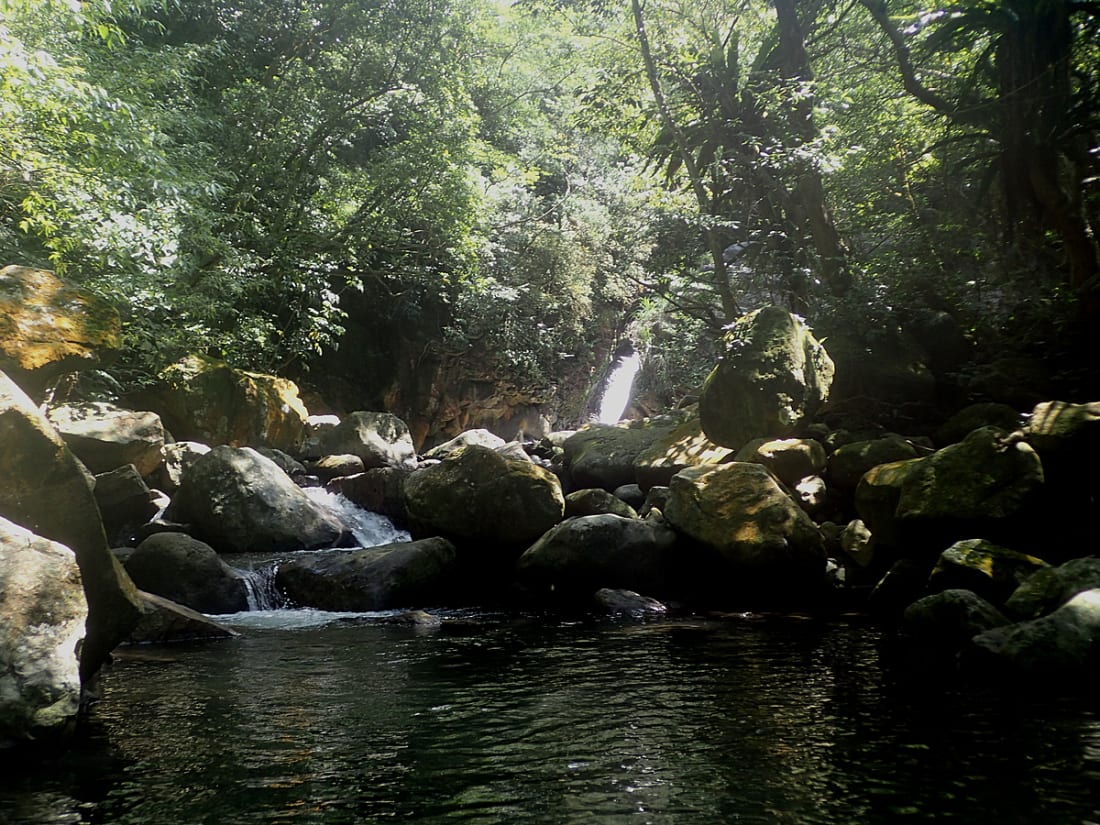 River tracing at  lǎo méi xī in Taipei - photo 7