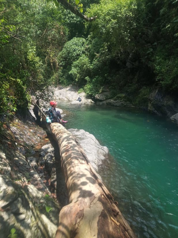 River tracing at Niujiaowan creek in Pingtung - photo 12