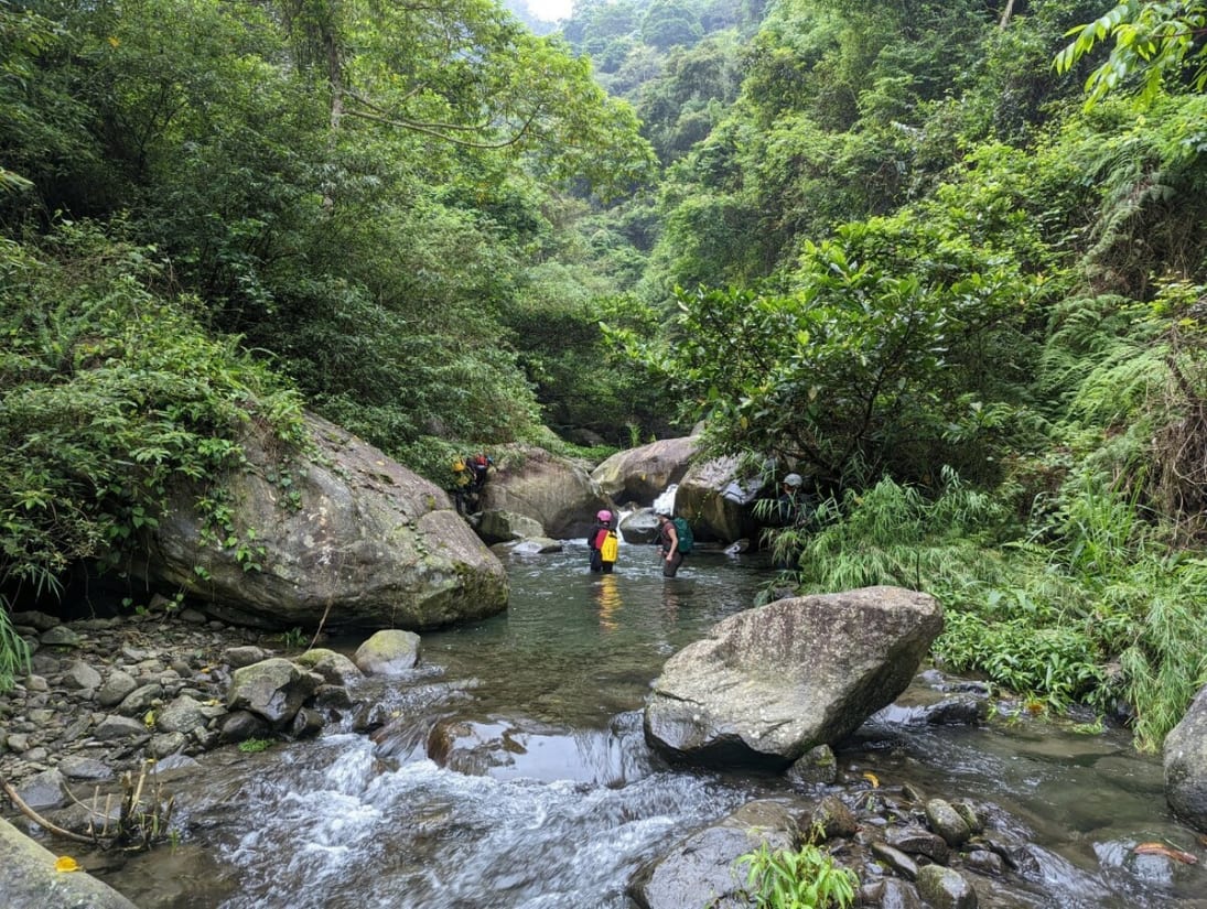 溯溪 於 鵝公髻溪（苗栗） － 照片 4