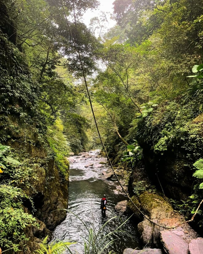 River tracing at Yebakan creek in Hsinchu - photo 8