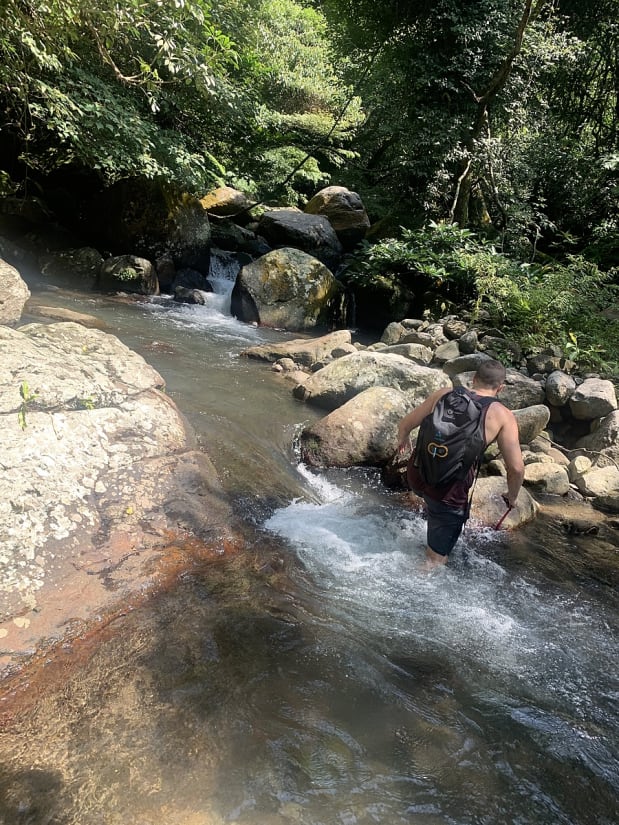 River tracing at  lǎo méi xī in Taipei - photo 25