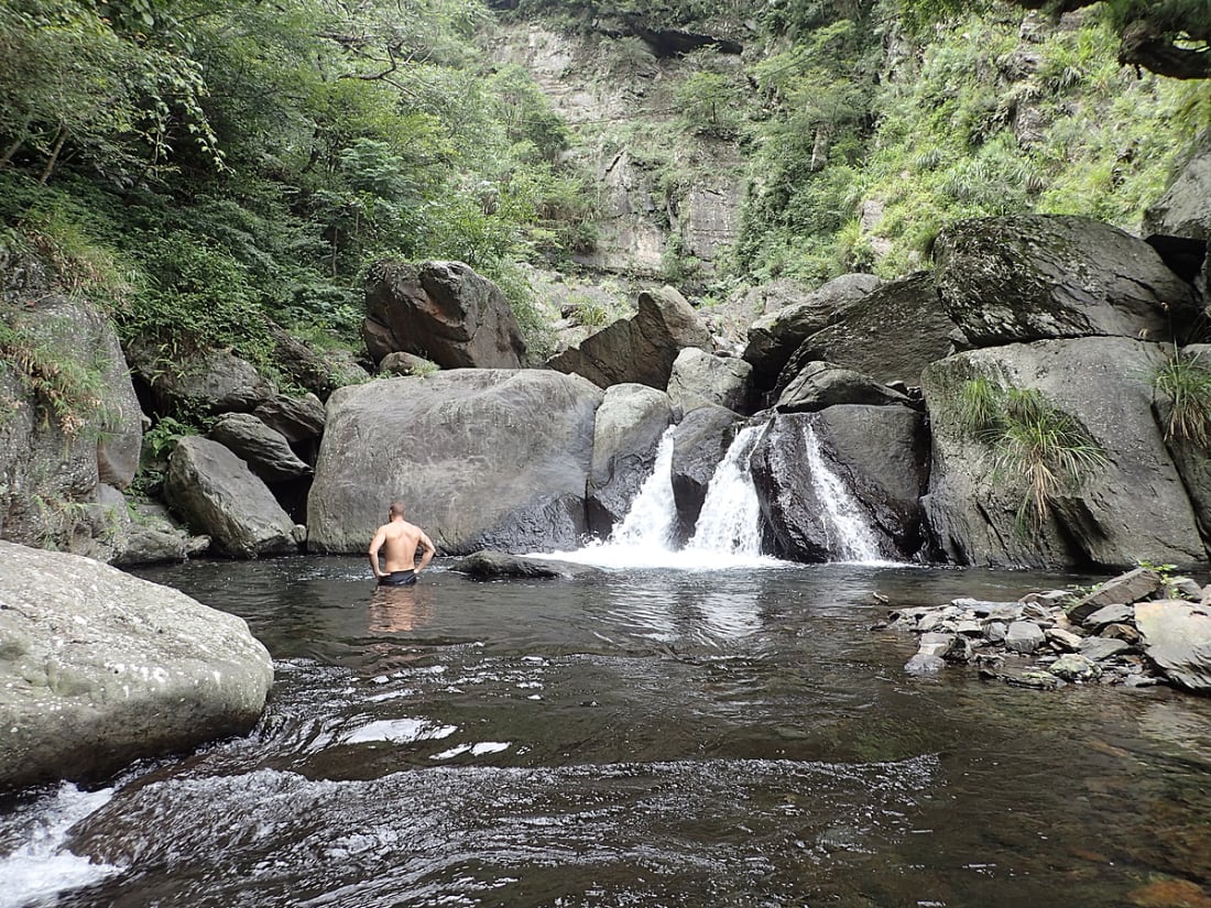 River tracing at Bǎo lǐ kǔ xī in Taoyuan - photo 8
