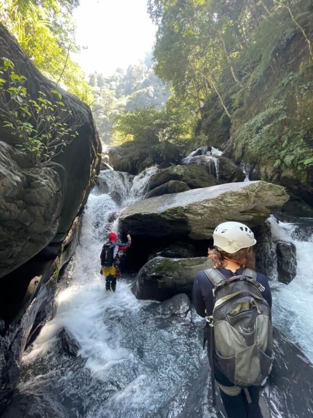 River tracing at Yebakan creek in Hsinchu - photo 2