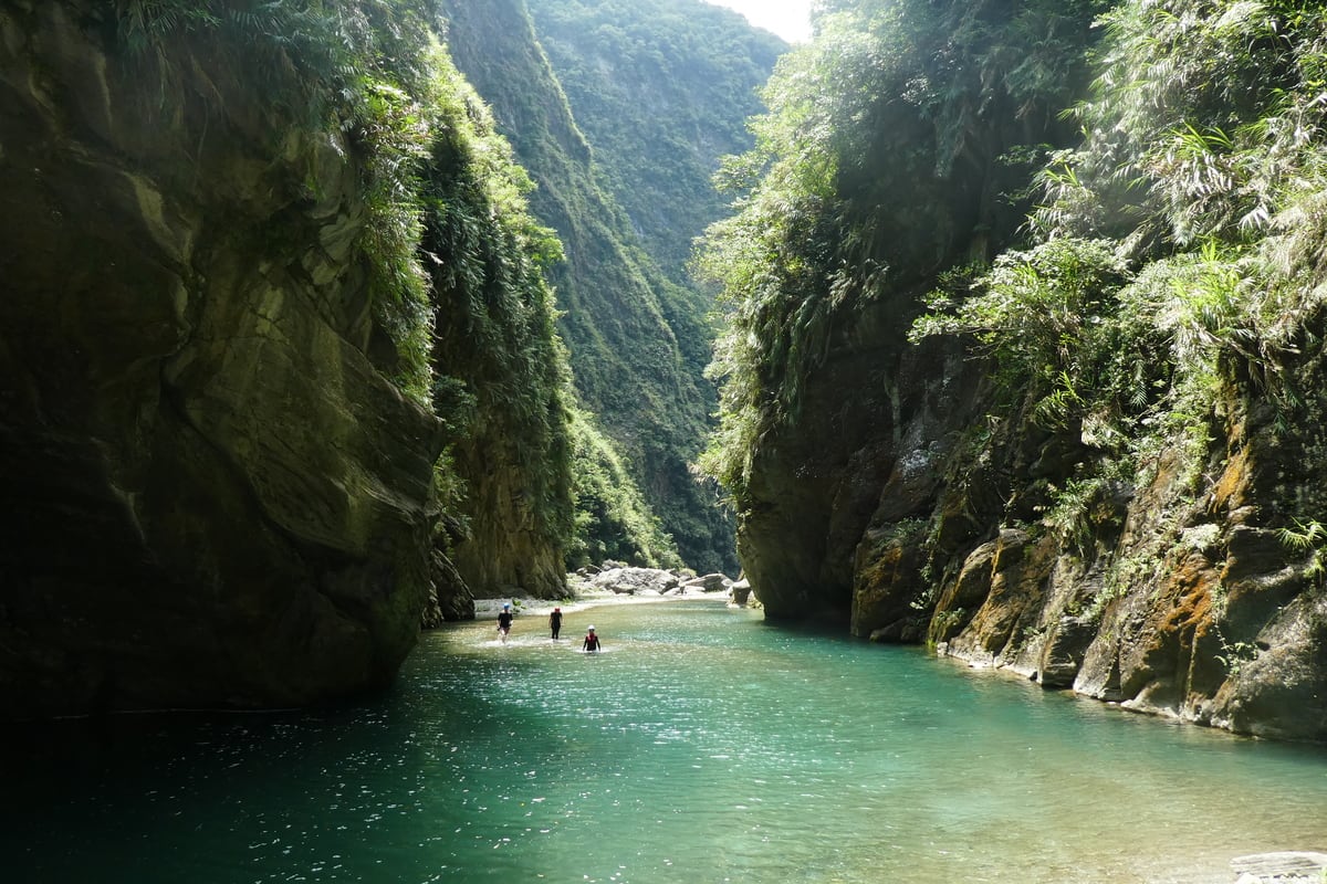River tracing at Sanzhan river in Hualien - photo 8