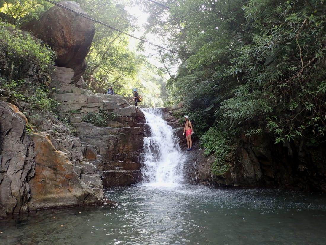River tracing at Dabicuo in Miaoli - photo 7