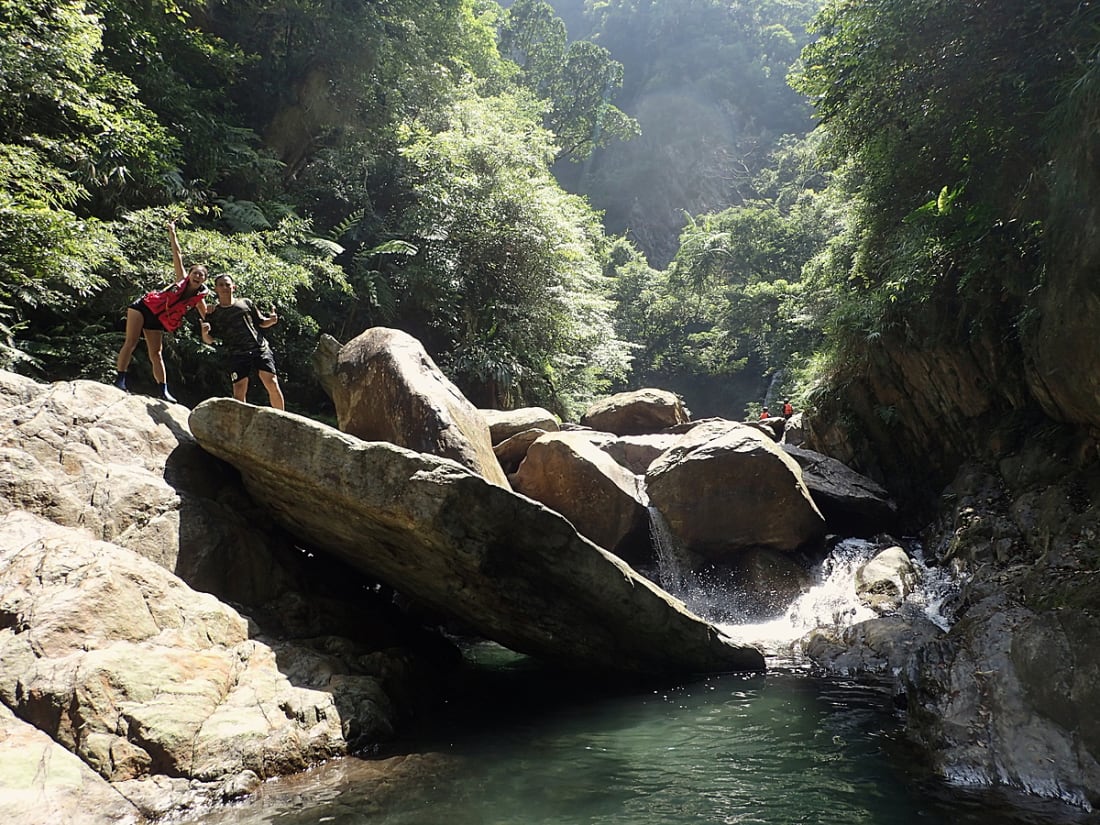 River tracing at Lupi river in Yilan - photo 9