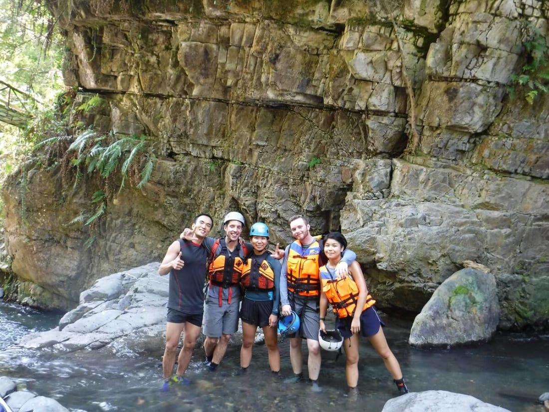 River tracing at Dezikou creek in Yilan - photo 3